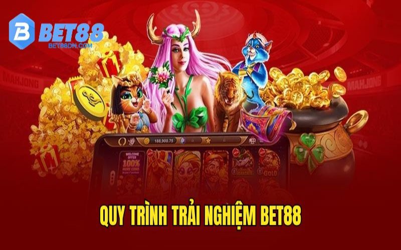 Thao tác trải nghiệm tại BET88